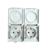 Tomada Dupla Horizontal Schuko  Ref. 48862 Horiz Cz EFAPEL - 5603011034757