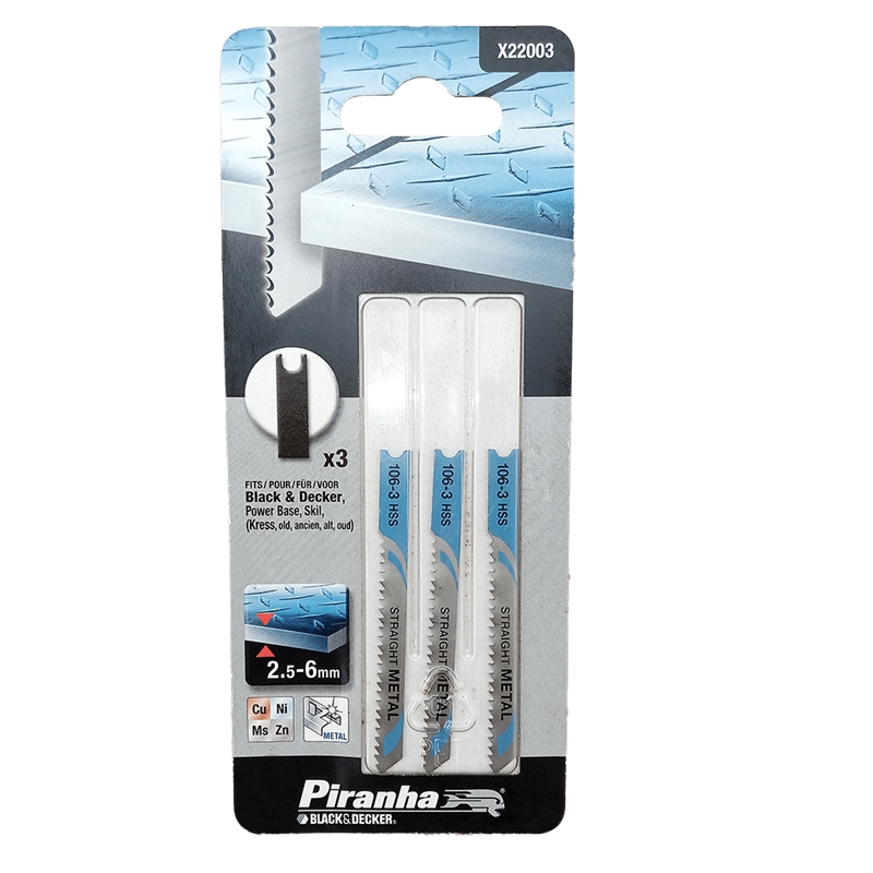 Folha De Serra 70mm Met  X22003 Black&amp;Decker - 5011402316403