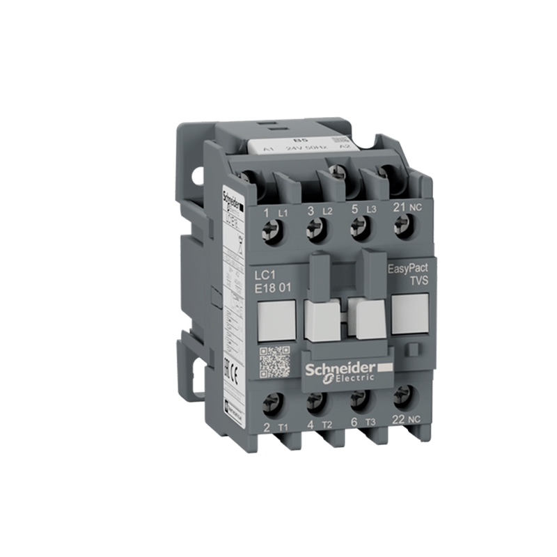 Contactor 3p 1nf 18a Bobine:24v Ac Lc1e1801b5 SCHNEIDER - 9696969881245