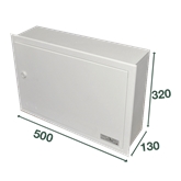 Caixa Coluna Cad/cbd 2 Saídas Interior Visbox Vb QUADROVISEU - 9696969116886