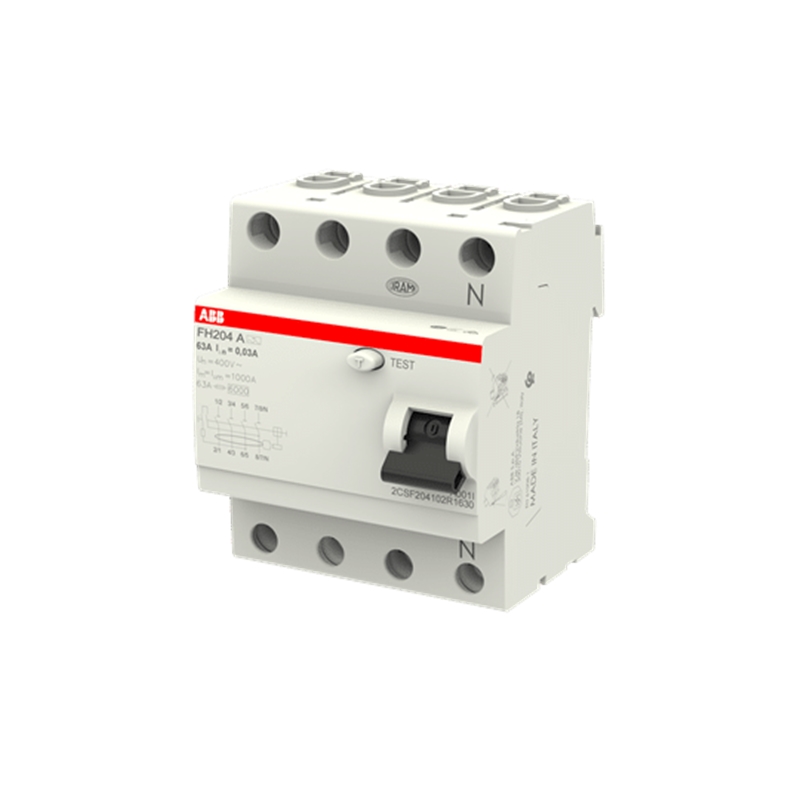 Interruptor Diferencial 4 Polos 63a 300ma Fh204 Ac-63/03 ABB - 9696969881339
