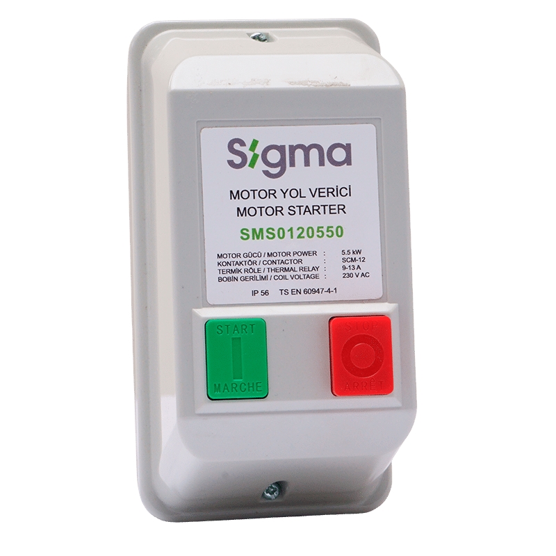 Arranque Para Motor Com Prot. Térmica 9-13a 5,5kw Sms0 SIGMA - 9696969879713