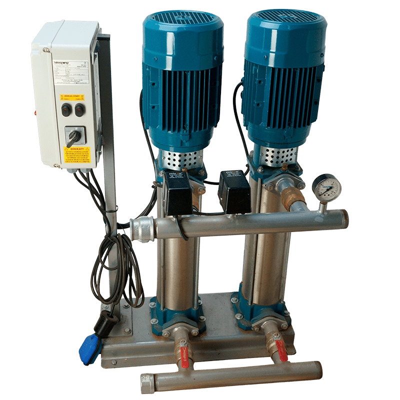 Grupo 2 Eletrobomba 3kw-4hp Vertical 2 Mnv 32-412 TEKNOPOMP - 9696969879743