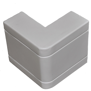 Ângulo Exterior Para Calha 100x40mm Ec110004 A PLUS ELEKTRIK - 9696969880065