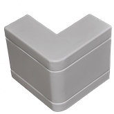 Ângulo Exterior Para Calha 40x40mm Ec1040040 A PLUS ELEKTRIK - 9696969880061