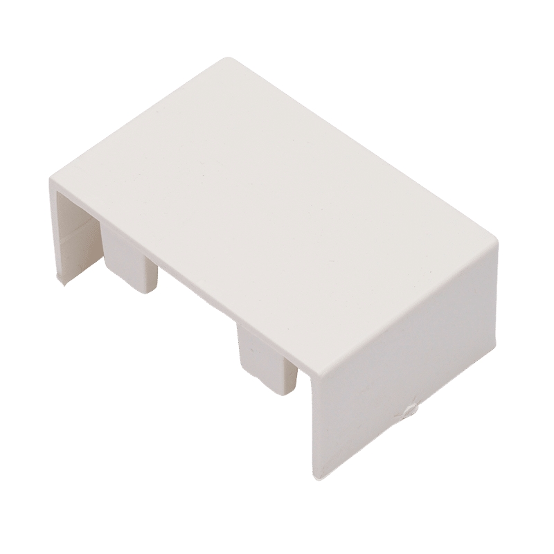 Topo Para Calha Branca 60x40mm  Bc1060040 A PLUS ELEKTRIK - 9696969880114