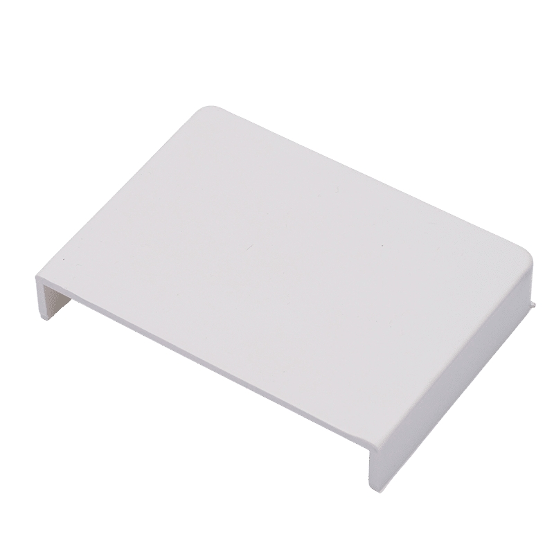 Topo Para Calha Branca 80x60mm  Bc1080060 A PLUS ELEKTRIK - 9696969880054