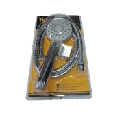 Conjunto Chuveiro 1Função+Bicha 1,50mt+Suporte Flux - cromado - FCC1FB15S