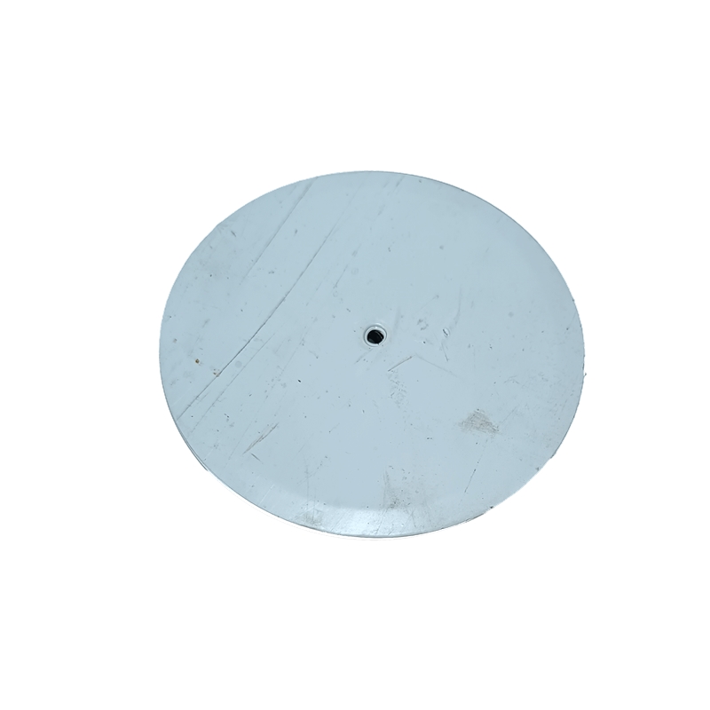 Tampa Sifao Furada Latao Cromada Redonda 110 Flux - FTSFLCR110