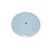 Tampa Sifao Furada Latao Cromada Redonda 110 Flux - FTSFLCR110