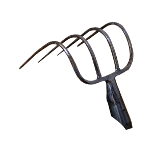 Forquilha Curva 6 Dentes Flux - FFC6