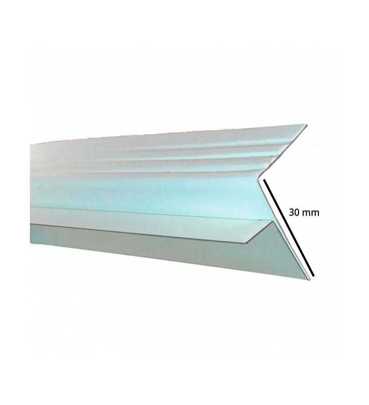Cantoneira Duplo L Zincada 3000mm Flux