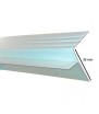 Cantoneira Duplo L Zincada 3000mm Flux