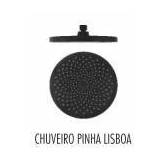 Chuveiro Pinha Redondo Lisboa Preto AFJ