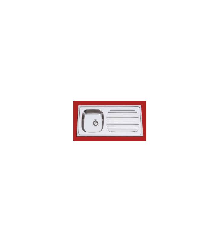 Lava Louça Encastrar 100x50 Smart 1P1E Inox AFJ