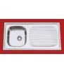 Lava Louça Encastrar 100x50 Smart 1P1E Inox AFJ