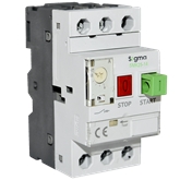 Disjuntor Motor 2,2kw 4-6,3a  Smk25-6.3 SIGMA - 9696969879947
