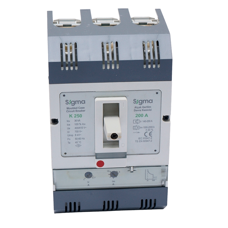 Disjuntor Motor 200a Regulação De 140-200a 36ka Mk2502 SIGMA - 9696969880004