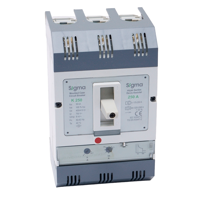 Disjuntor Motor 250a Regulação De 175-250a 36ka Mk2502 SIGMA - 9696969880005