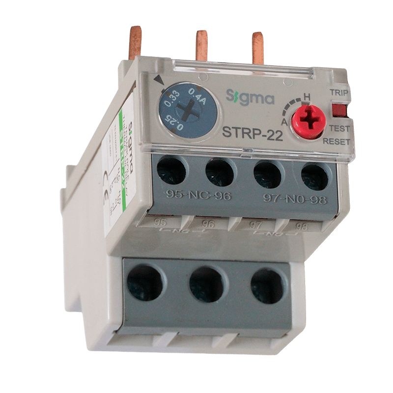 Relé Térmico De Sobrecarga De 0,25-0,40a Strp22-040 SIGMA - 9696969879962