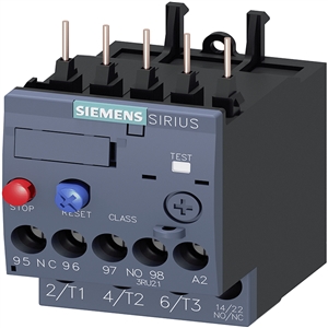 Relé Térmico De Sobrecarga De 1,1-1,6a 3ru2116-1ab0 SIEMENS - 9696969877510
