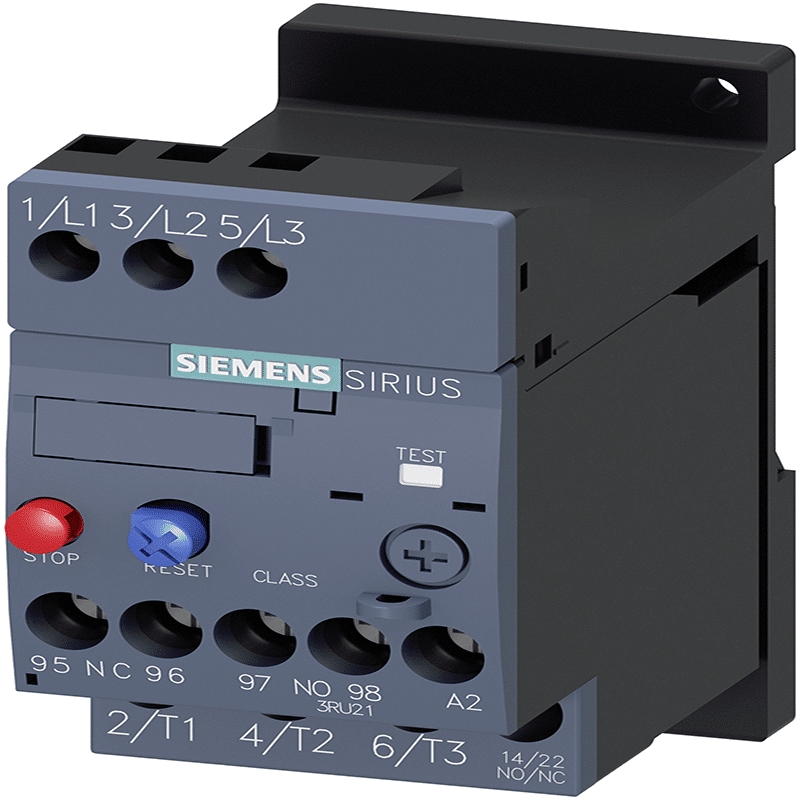 Relé Térmico De Sobrecarga De 4,5-6,3a 3ru2116-1gb1 SIEMENS - 9696969877515 Relé Térmico De Sobrecarga De 4,5-6,3a 3ru2116-1gb1 SIEMENS - 9696969877515