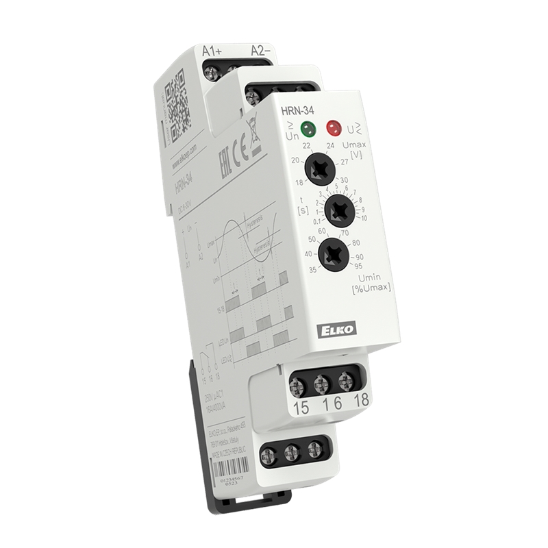 Analisador De Fases Analógico 1p Dc 6-30v Hrn-34 ELKO - 9696969881189