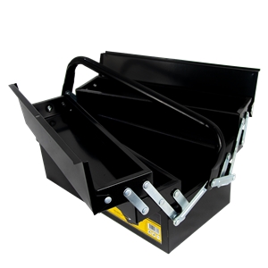 Mala Ferramenta 5 Divisórias 465x200x200mm Flux #1 - FMF5465