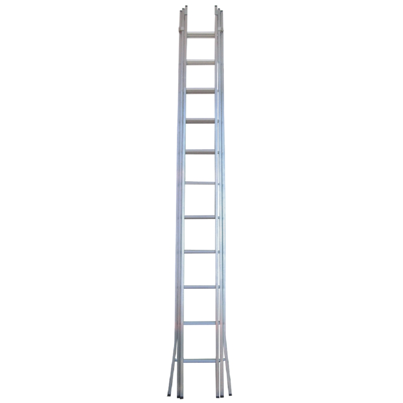 Escada Aluminio Tripla 3,50 mt Pes Abertos Flux - FEAT350PA