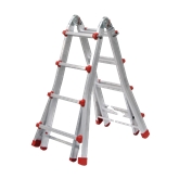 Escada Aluminio Multi Flexivel 2,72mt 4x5 Degraus Flux - FEAMF27245