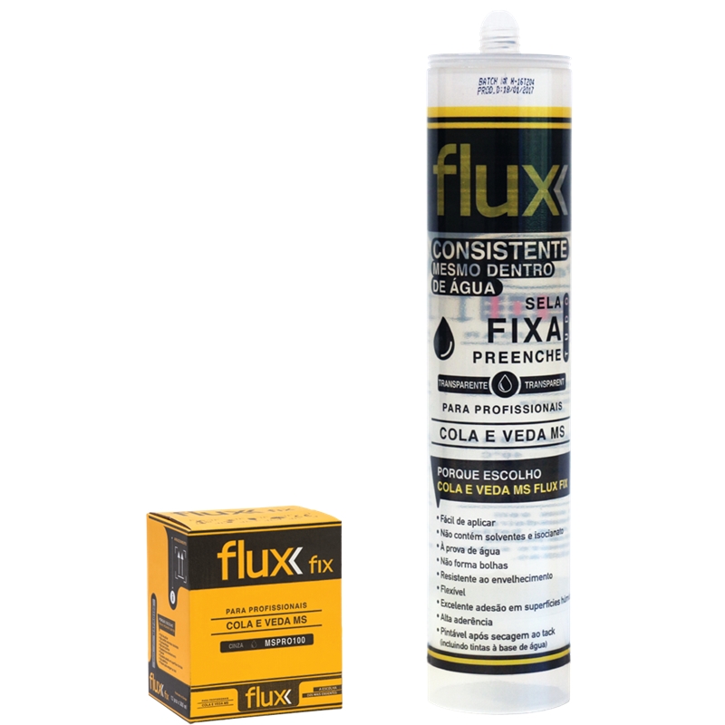 Cola Veda MSPRO100 Transparente,300ml Flux - FCVTM300