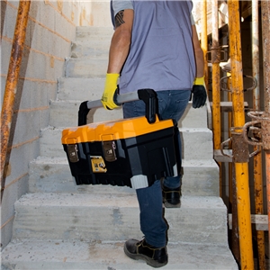 Mala Ferramenta Reforçada Asa Aluminio Pro 560x300x277mm Flux - FMFRAAP560