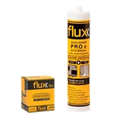 Silicone SUPRO100 Preto,280ml Flux - FS280PRPT