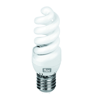 Lampada Economizadora Espiral Mini E27 11W Flux - FLEEME2711B