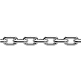 Corrente Aço Galvanizada 10mm 10mt Flux - FCAG1010