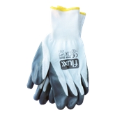 Luva Nitrilica Cinza 8 Flux - FLNC8M