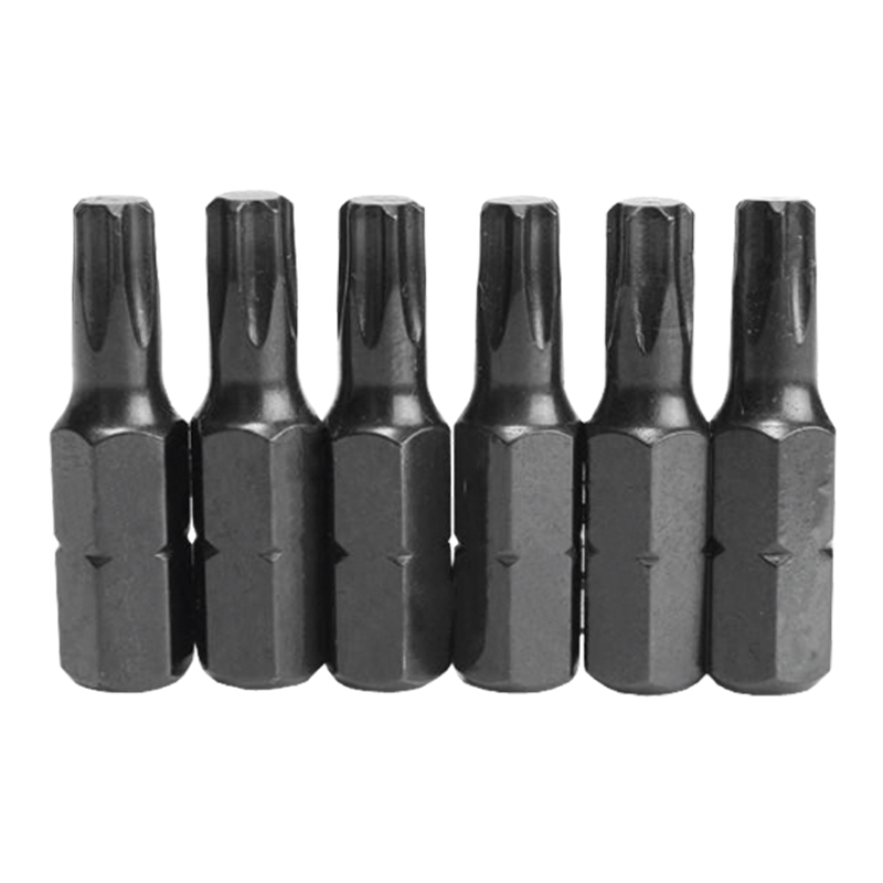 Conjunto 10 Bits Torx Inviolavel 20x25mm Flux - FC10BT2025