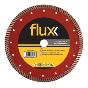 Disco Diamante Cerâmica Extra 230mm Flux - FDDCE230