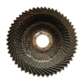 Disco Rebarbar Lamelado Flexível Inox Zirconia G100 Flux - FDLFI100P