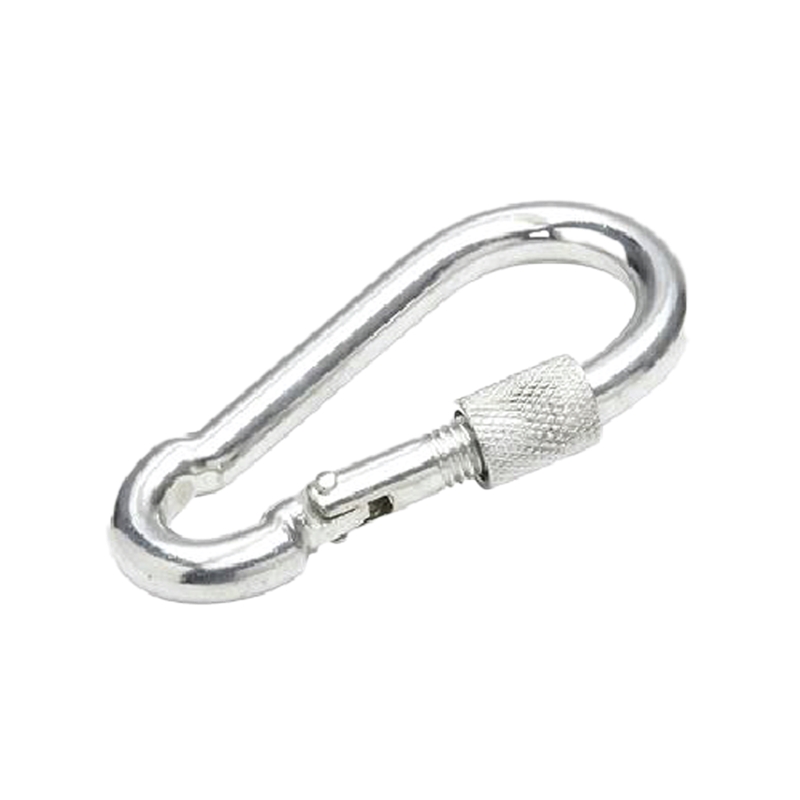 Mosquetão Galvanizado Com Parafuso 100x10mm Flux - FMGP10010