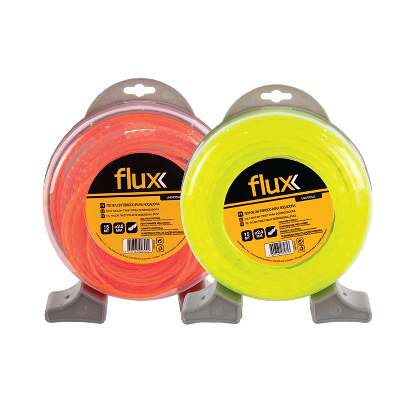 Fio Nylon Torcido 2,0mm 15mt Flux - FFNT2015