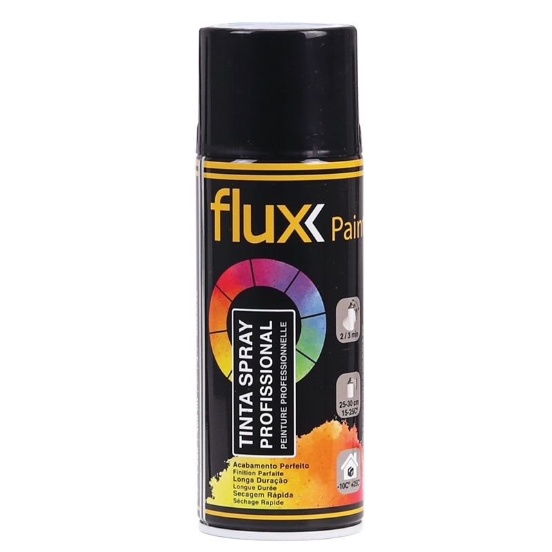 Tinta Spray 400ml Castanho Noz 8011 Flux - FTSCN80114