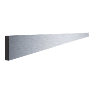 Régua Alumínio 80mm 3,50 mt Flux - FRA8020350