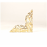 Moldura 26x100  Branco Ouro 0994200437fscm A Me MOLDARTPOVOA - 20210100200