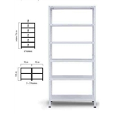 Estante 6prat 200x90x40 Branco - Teicocil TEICOCIL - 20220900138