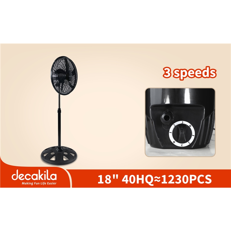 Ventilador com Suporte 60w Decakila - KEFC009B