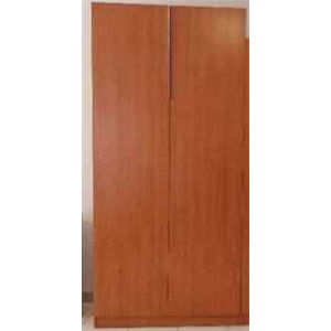 Roupeiro 2p Melamina Cerejeira 900x2170x530 Sem marca - 20220900061