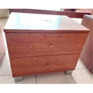 Mesa Cabeceira 2g Melamina Cerejeira 490x460x460 Sem marca - 20220900064