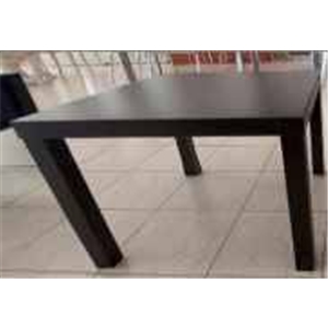 Mesa Apoio Melamina Wengue 600x600x480 Sem marca - 20220900075