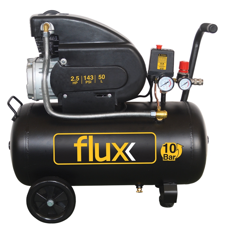 Compressor Ar 50Lts 2,5HP Flux - FCA5025